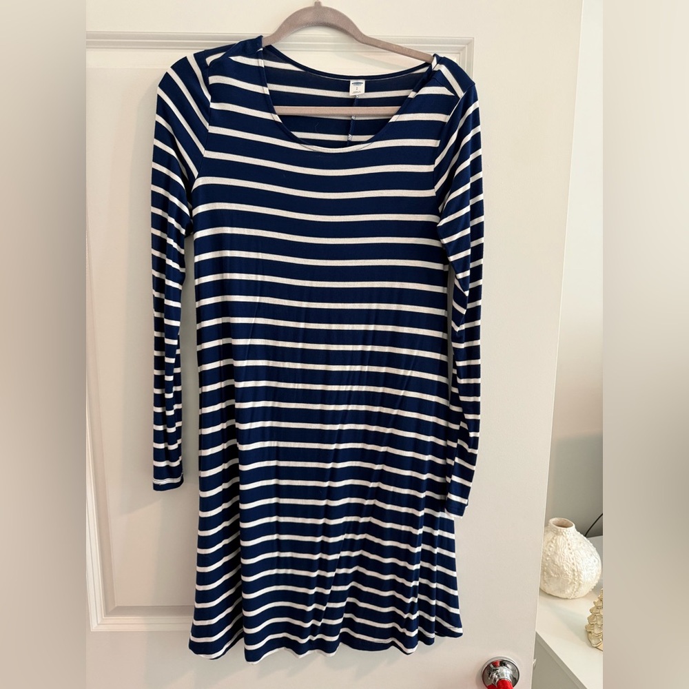 Old navy striped shift dress